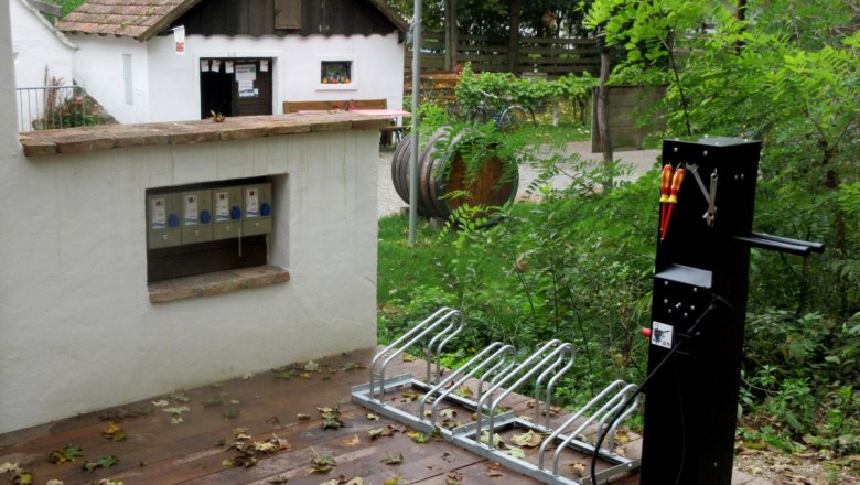 E-bike charging stations, &copy; Werner Daim