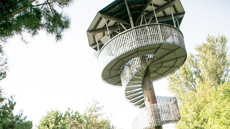 Viehofner Seen observation tower, © schwarz-koenig.at