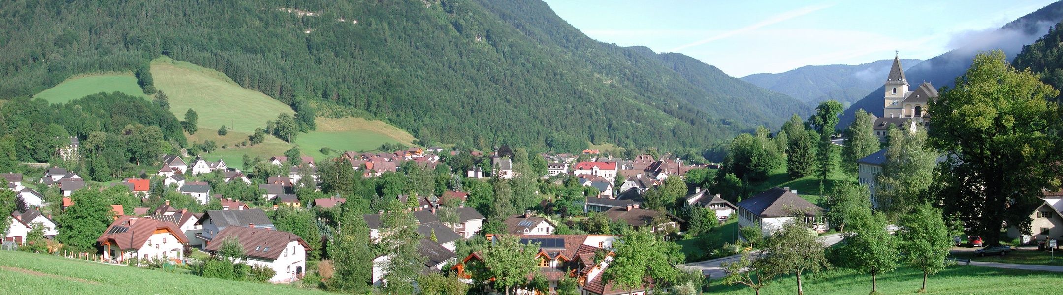 View from the Hubertus Chapel