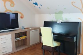 Living room piano