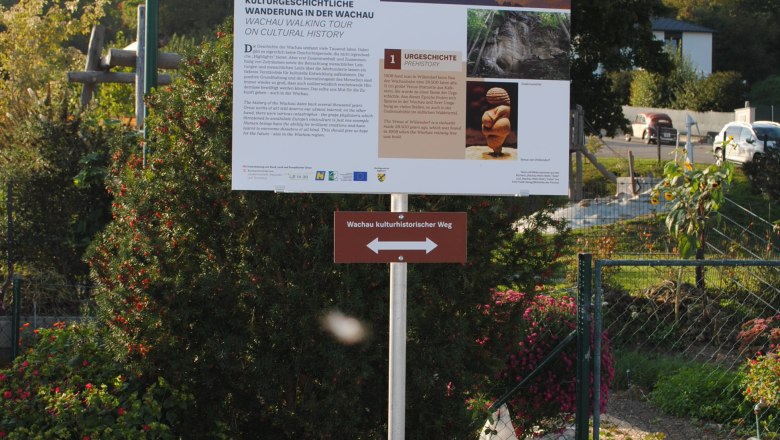 Station on the Aggsbach cultural hiking trail, © Franz Trinkl