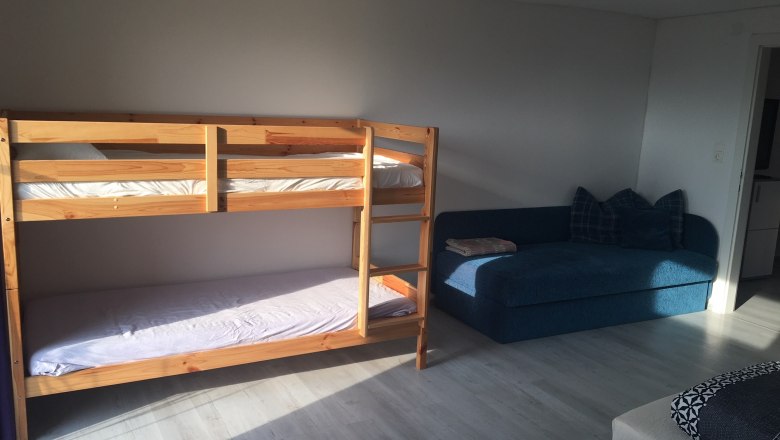 Bedroom with bunk bed