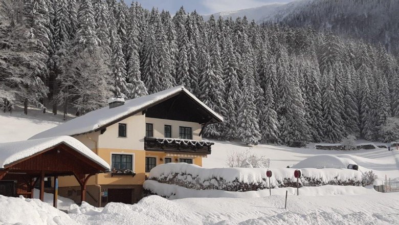 House Margarete in winter, © Margarete Teufel House Margarete in winter, © Margarete Teufel