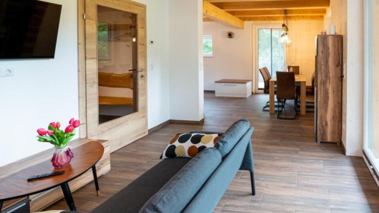 Living area, &copy; Chalets Lunz am See