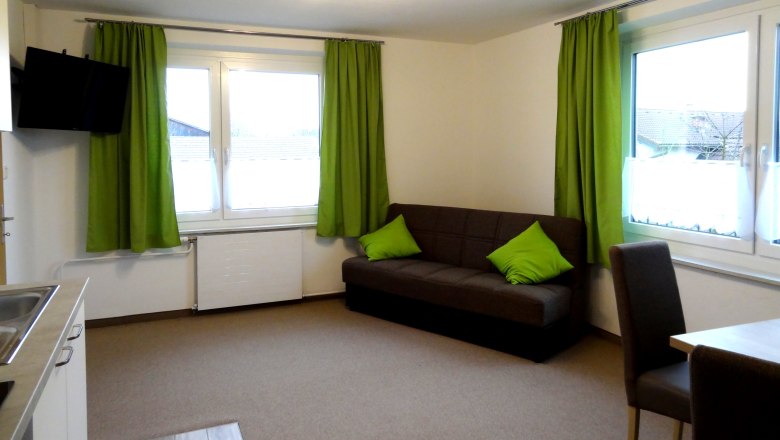 Living area of the vacation apartment, &copy; Nordwaldfarm