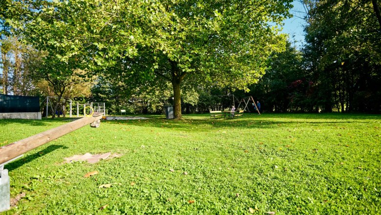 Playground at the artificial turf pitch, &copy; Jetzinger Frank Photography