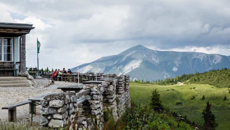 Ottohaus at 1644 metres above sea level, © Wiener Alpen in Niederösterreich/ Martin Matula