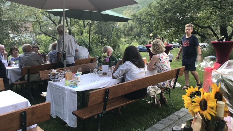 Beim Heurigen, © Monika Pölzer