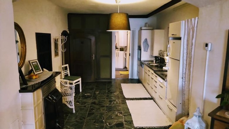 Kitchen in the studio apartment, © Kerstin Weißenböck