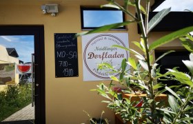 Entrance to the village store, © Neidlinger Dorfladen