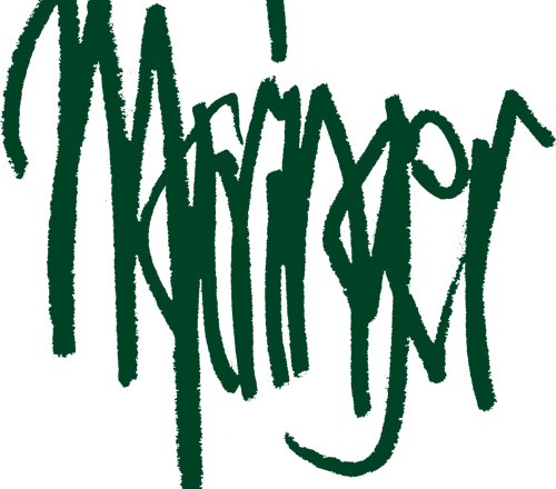 Weingut Maringer, Logo in dunkelgrün, © Johannes Maringer
