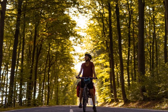 Cycling is meditation in motion, © Franziska Consolati