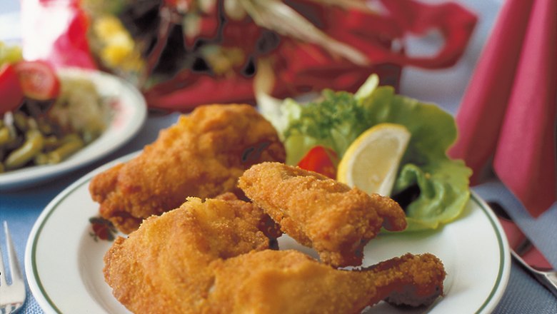fried chicken, © Gasthof Birgl