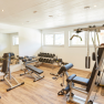 Fitness room in the Bergsee apartment house