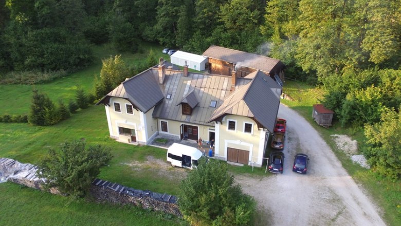 Rafting-Pension Black Sheeps Adventures in summer, &copy; David Gregorik