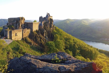 Aggstein castle ruins, © Schlossgut Schönbühel AG