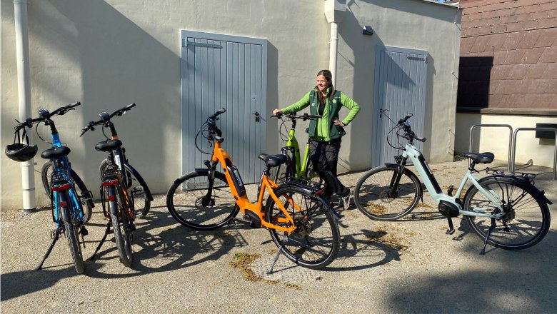 E-bike rental, &copy; Region Marchfeld