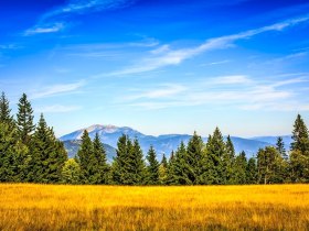 Blick von der Kamsteiner Schwaig zum Schneeberg bis zur Hohen Wand, &copy; Wiener Alpen, Christian Kremsl