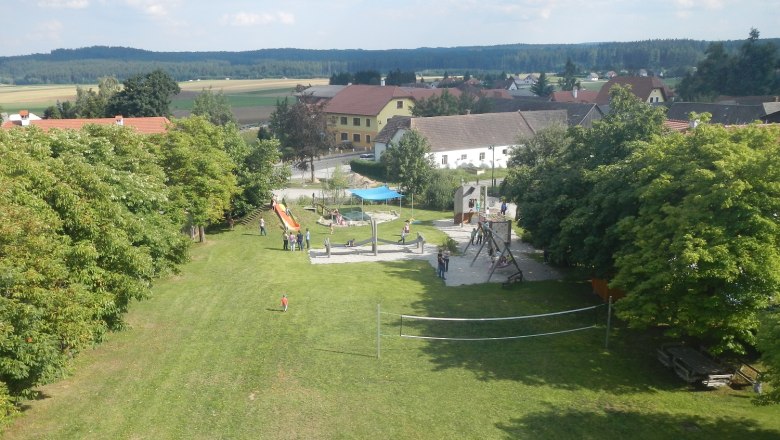 Grafenschlag playground from above, &copy; FF Grafenschlag