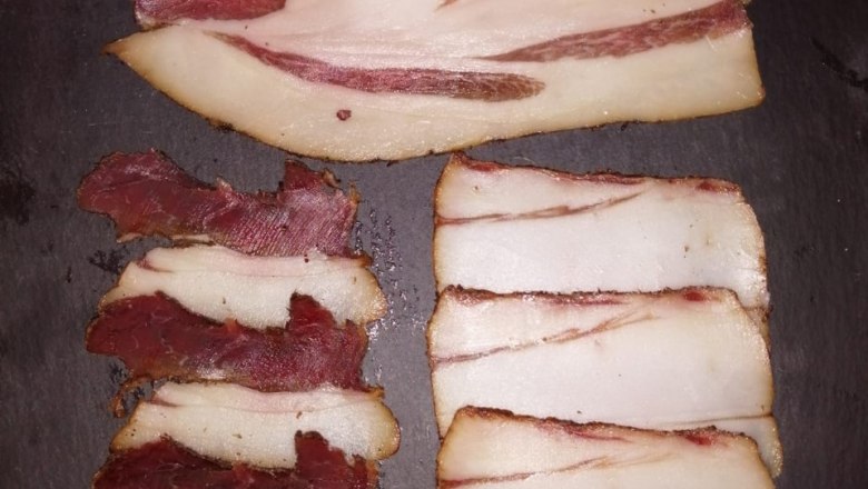 Smoked meat from the Turopolje pig, © Matthias Penner