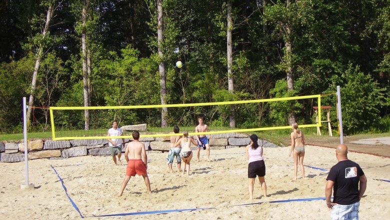 Beach volleyball, © Marktgemeinde Hirschbach