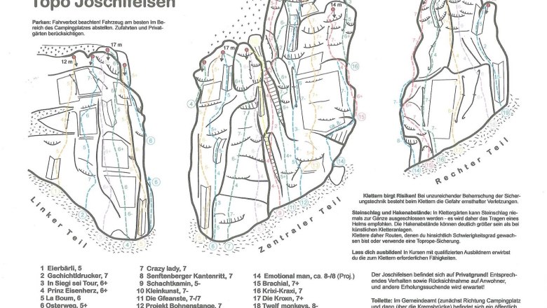 climbing wall senftenberg-topo, &copy; Gemeinde Senftenberg