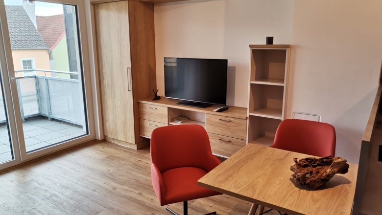 Bedroom/living room, © Stefanie Fleischhaker