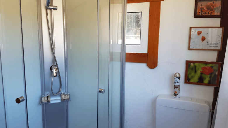 Shower and WC in the Tiny House Living Legends, &copy; Ederm&uuml;hle
