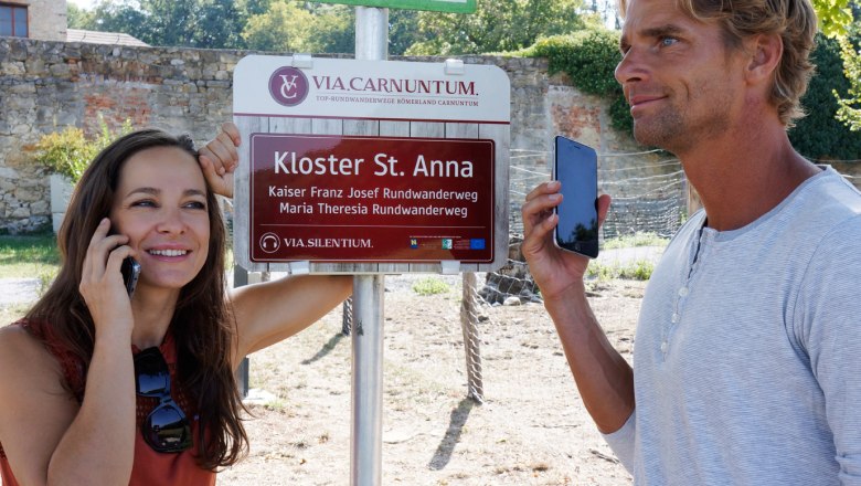 Listening station St. Anna Monastery, VIA.CARNUNTUM., &copy; Donau Nieder&ouml;sterreich, Steve Haider