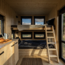 Tiny house at the Bio Retreat farm from the inside, &copy; deutsch