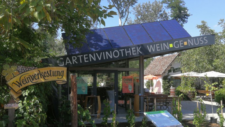 Garden Wine Shop at GARTEN TULLN, © Weingut Koch