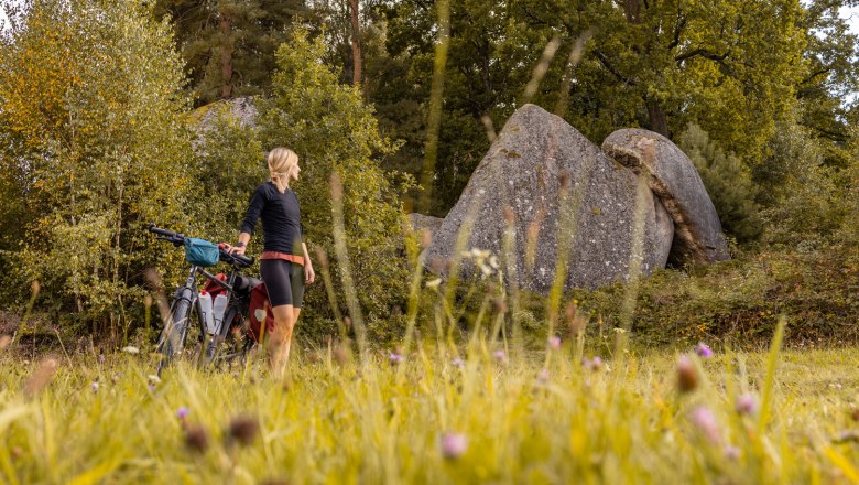 Short breather in the Blockheide Nature Park, © Franziska Consolati