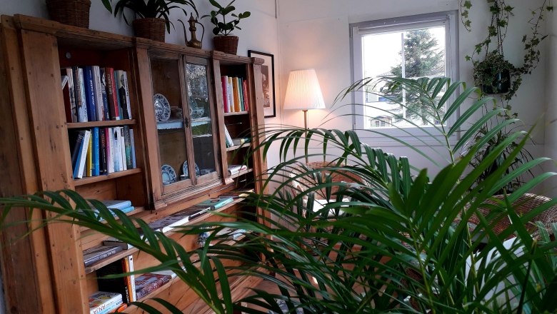 Library in the conservatory, © U.E,