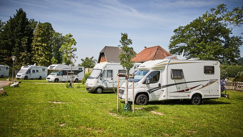 Campsite of the city of Melk, &copy; Franz Gleiss