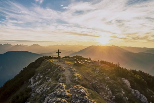 Pure freedom on the Hochkar summit, © Robert Herbst