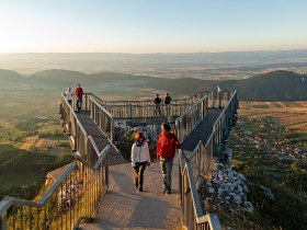 View from the Skywalk, © © Wiener Alpen in NÖ Tourismus GmbH, Foto: Franz Zwickl