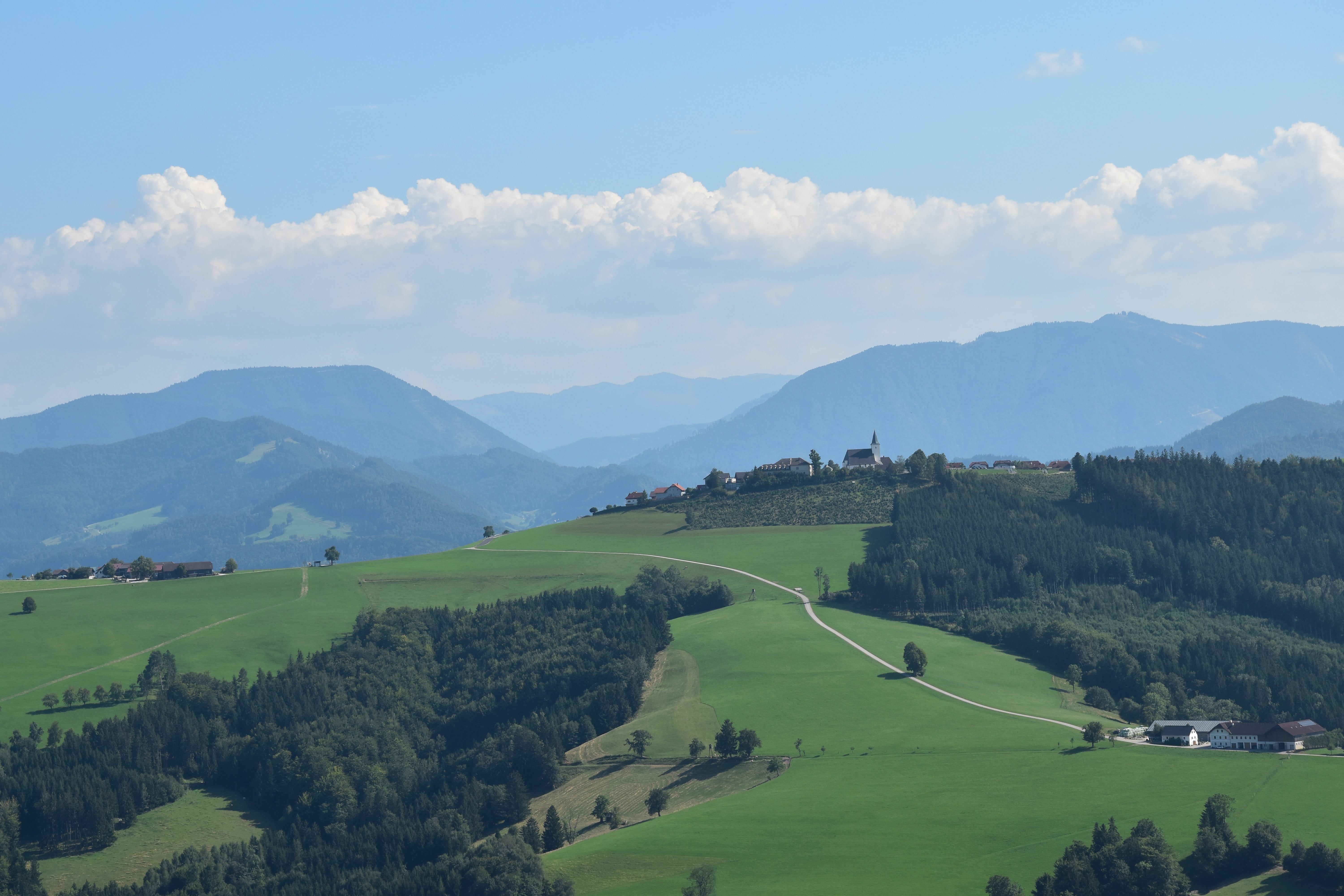 The Sandlehen in summer
