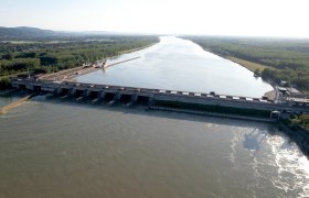 TD Danube power plant Greifenstein, © VERBUND