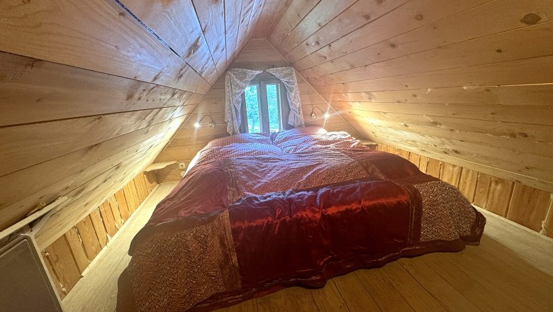 Woodcutter's hut Sleeping under the roof 1, &copy; Mostviertel Tourismus