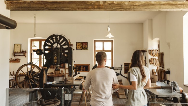 Working tools in the Weinviertel museum village, © Weinviertel Tourismus / Michael Reidinger