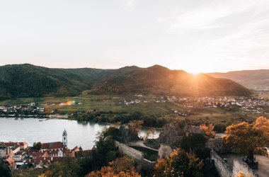 View from the ruins of Dürnstein Castle, © Romeo Felsenreich