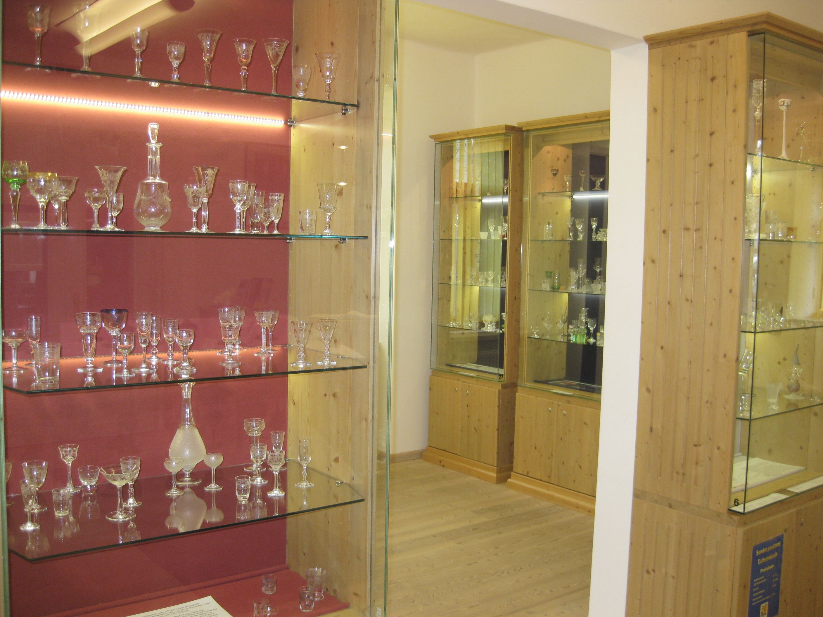 Schnapps and glass museum