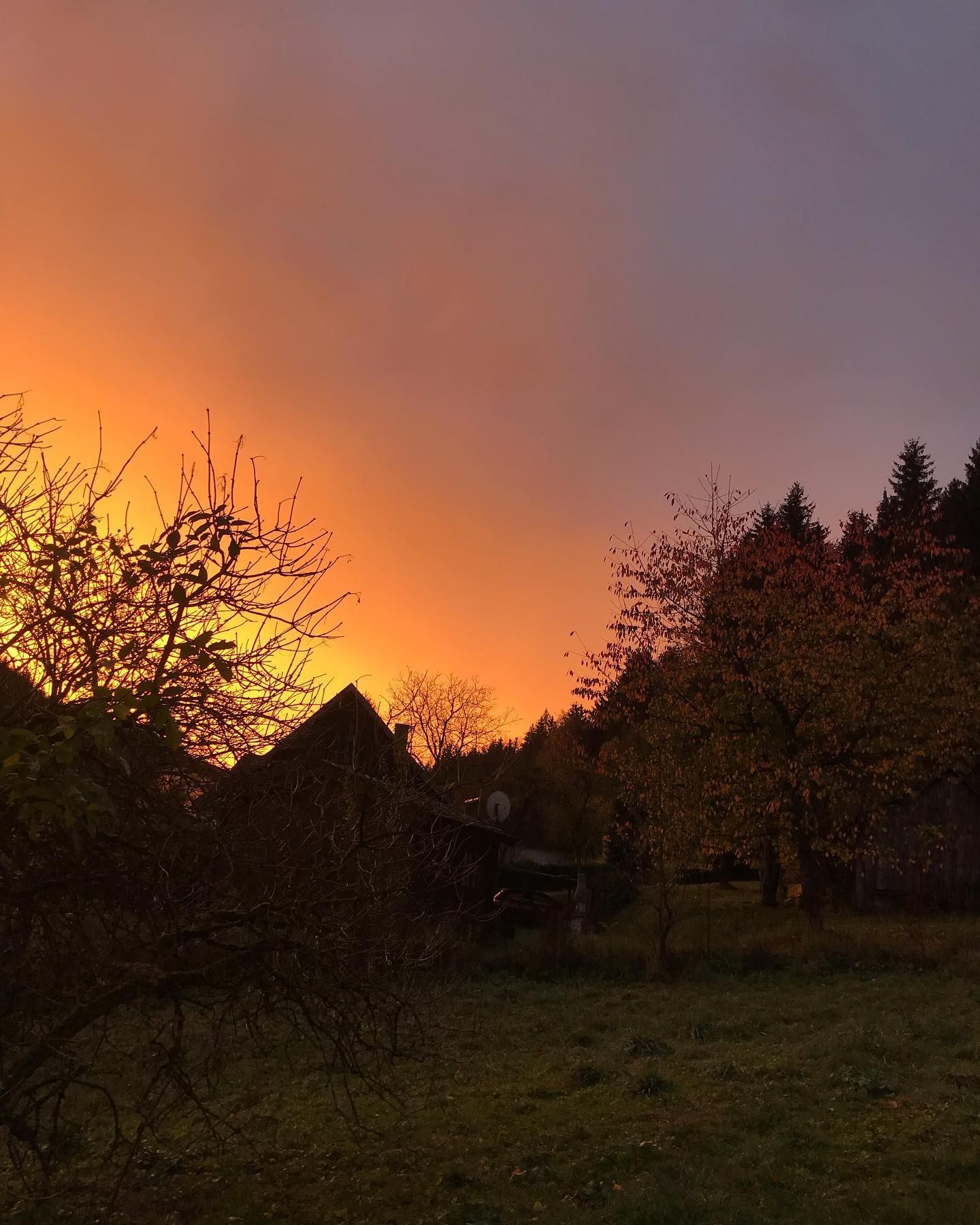 Magical sunrise