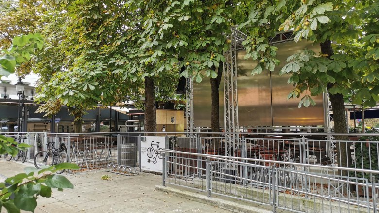 E-charging stations at the Hofbräuhaus, © Donau NÖ Tourismus_BF