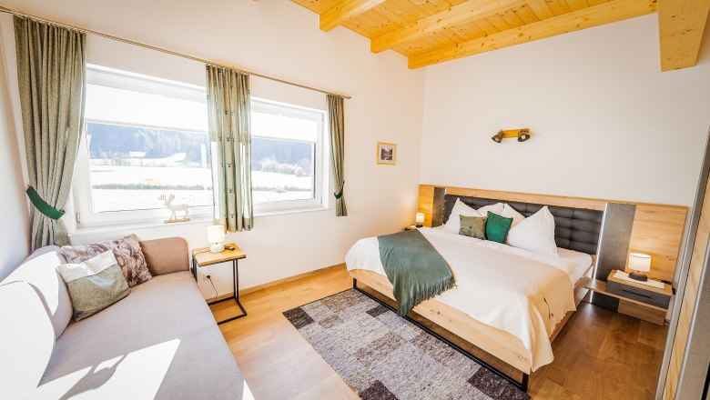 Green vacation apartment - Bedroom 2, © Ludwig Fahrnberger