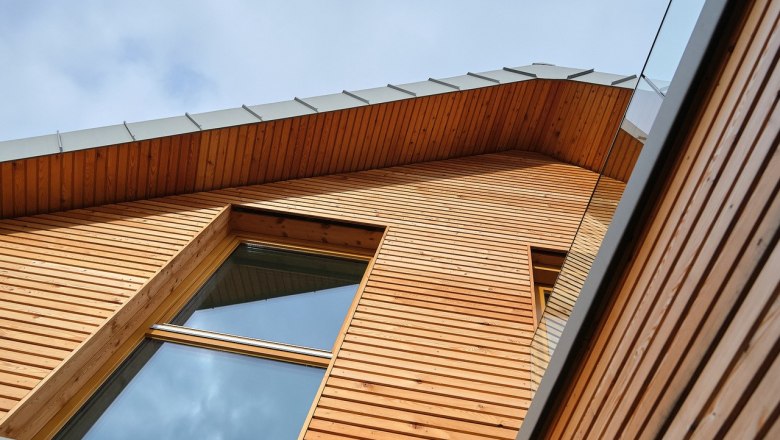 Fa&ccedil;ade detail on house five, &copy; Prof. Arch. DI Dietmar Kraus