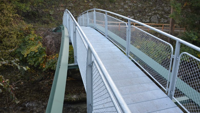 Cyclist bridge Ybbsitz, © zVg Gemeinde Ybbsitz