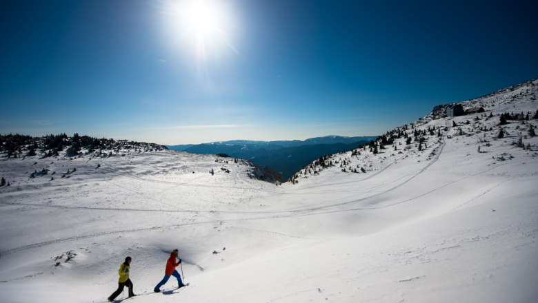 Snowshoe Hiking on the Rax, © Wiener Alpen/Claudia Ziegler