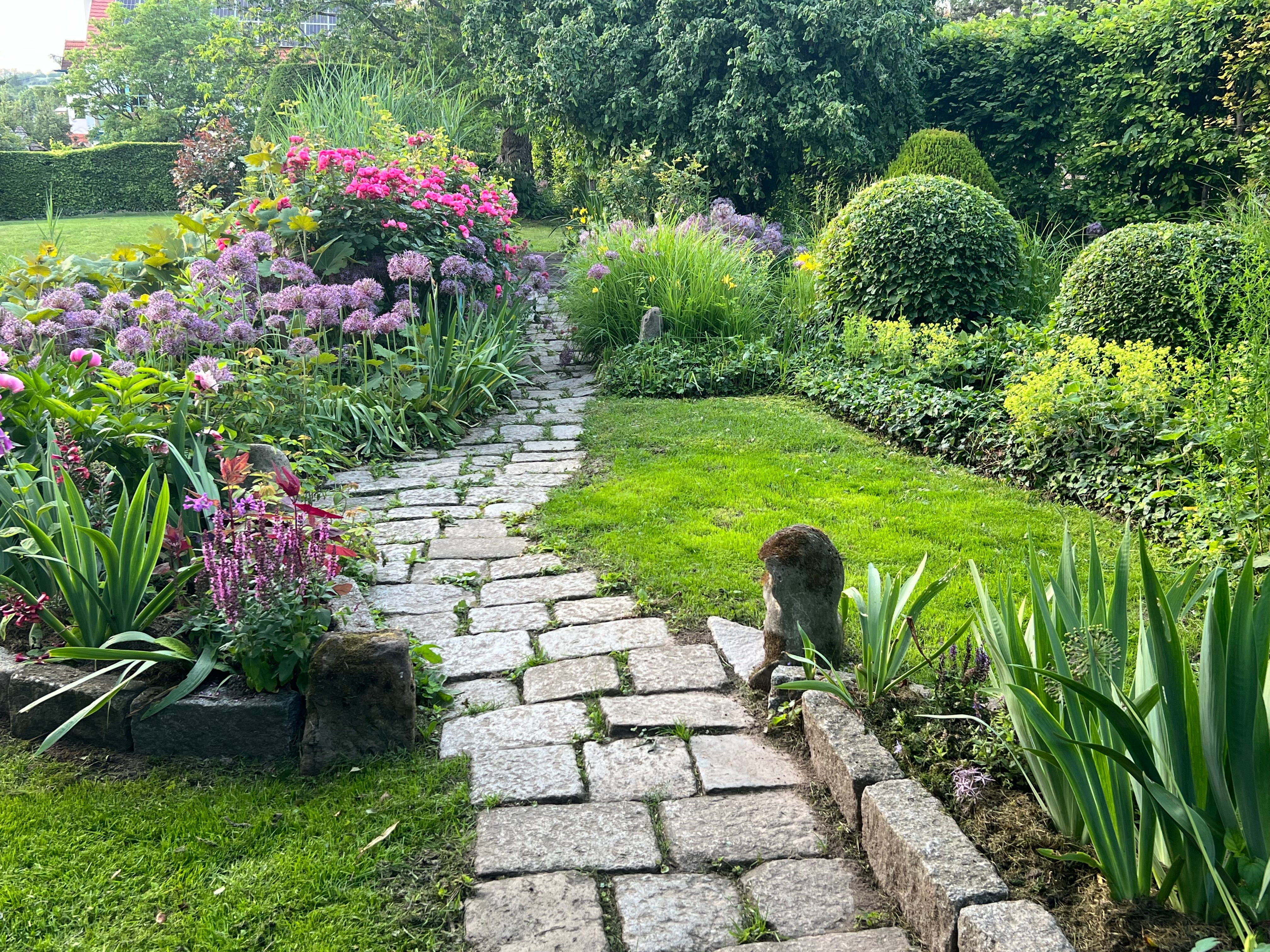 Enjoy nature in the garden