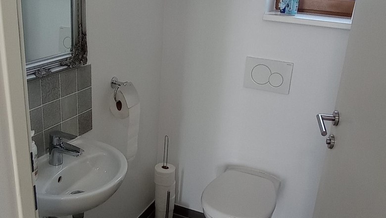 Gäste WC in der Ferienwohnung